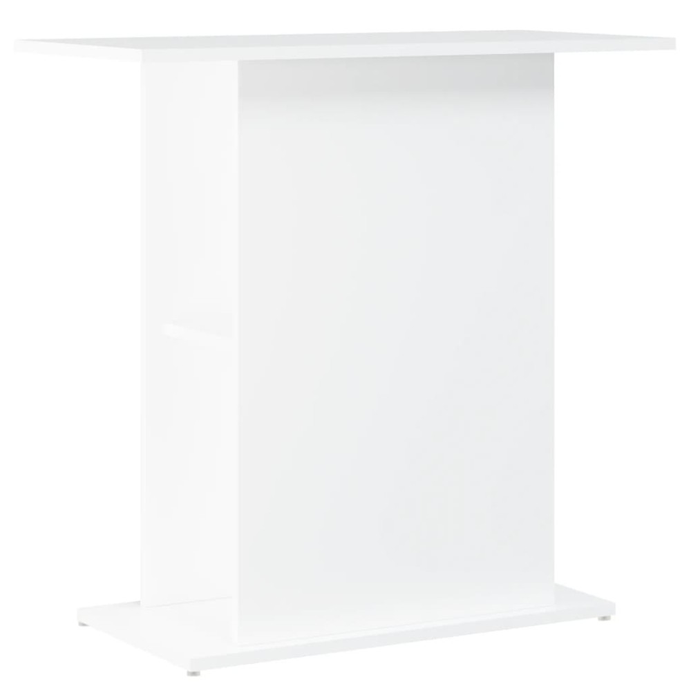 vidaXL Suport pentru acvariu, alb, 75x36x72,5 cm, lemn prelucrat