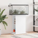 vidaXL Suport pentru acvariu, alb, 75x36x72,5 cm, lemn prelucrat vidaXL Suport pentru acvariu, alb, 75x36x72,5 cm, lemn prelucrat
