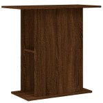 vidaXL Suport acvariu, stejar maro, 75x36x72,5 cm, lemn prelucrat