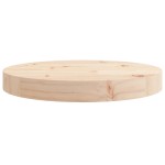 vidaXL Blat de masă rotund, Ø30x3 cm, lemn masiv de pin vidaXL Blat de masă rotund, Ø30x3 cm, lemn masiv de pin