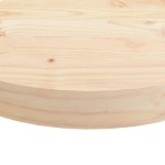 vidaXL Blat de masă rotund, Ø30x3 cm, lemn masiv de pin vidaXL Blat de masă rotund, Ø30x3 cm, lemn masiv de pin