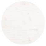 vidaXL Blat de masă rotund, alb, Ø30x3 cm, lemn masiv de pin vidaXL Blat de masă rotund, alb, Ø30x3 cm, lemn masiv de pin