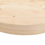 vidaXL Blat de masă rotund, Ø40x3 cm, lemn masiv de pin vidaXL Blat de masă rotund, Ø40x3 cm, lemn masiv de pin
