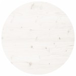 vidaXL Blat de masă rotund, alb, Ø90x3 cm, lemn masiv de pin vidaXL Blat de masă rotund, alb, Ø90x3 cm, lemn masiv de pin