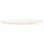 vidaXL Blat de masă rotund, alb, Ø90x3 cm, lemn masiv de pin vidaXL Blat de masă rotund, alb, Ø90x3 cm, lemn masiv de pin