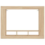 vidaXL Comodă TV, stejar sonoma, 152x22x113 cm, lemn compozit vidaXL Comodă TV, stejar sonoma, 152x22x113 cm, lemn compozit