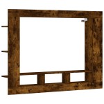 vidaXL Dulap TV, stejar fumuriu, 152x22x113 cm, lemn prelucrat vidaXL Dulap TV, stejar fumuriu, 152x22x113 cm, lemn prelucrat
