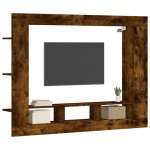 vidaXL Dulap TV, stejar fumuriu, 152x22x113 cm, lemn prelucrat vidaXL Dulap TV, stejar fumuriu, 152x22x113 cm, lemn prelucrat