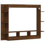 vidaXL Dulap TV, stejar maro, 152x22x113 cm, lemn prelucrat vidaXL Dulap TV, stejar maro, 152x22x113 cm, lemn prelucrat