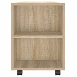 vidaXL Comodă TV, stejar sonoma, 102x34,5x43 cm, lemn prelucrat vidaXL Comodă TV, stejar sonoma, 102x34,5x43 cm, lemn prelucrat