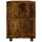 vidaXL Comodă TV, stejar fumuriu, 102x34,5x43 cm, lemn prelucrat vidaXL Comodă TV, stejar fumuriu, 102x34,5x43 cm, lemn prelucrat