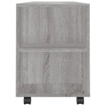 vidaXL Comodă TV, gri sonoma, 102x34,5x43 cm, lemn prelucrat vidaXL Comodă TV, gri sonoma, 102x34,5x43 cm, lemn prelucrat