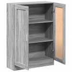 vidaXL Bibliotecă, gri sonoma, 82,5x30,5x115 cm, lemn prelucrat