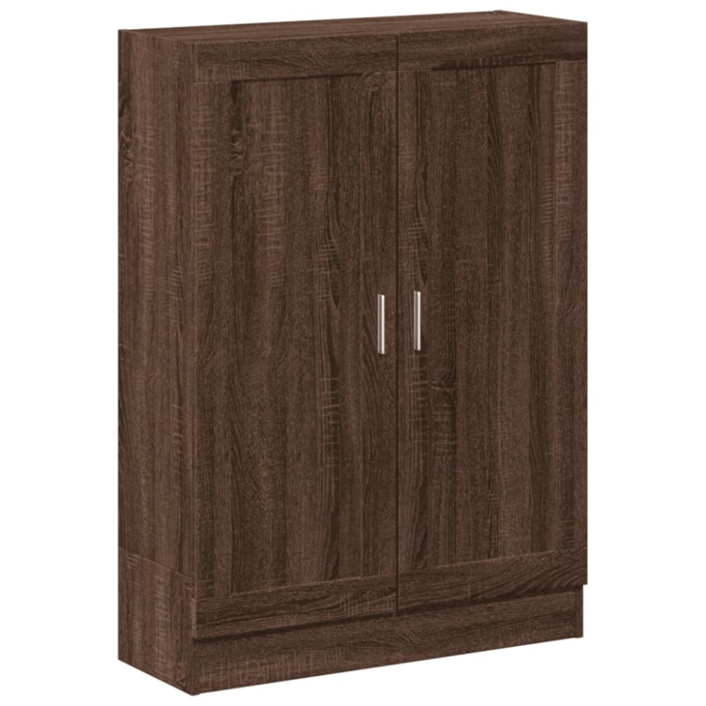 vidaXL Bibliotecă, stejar maro, 82,5x30,5x115 cm, lemn prelucrat