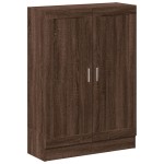 vidaXL Bibliotecă, stejar maro, 82,5x30,5x115 cm, lemn prelucrat vidaXL Bibliotecă, stejar maro, 82,5x30,5x115 cm, lemn prelucrat