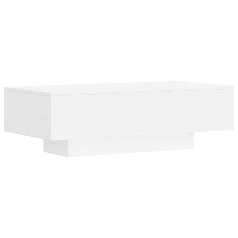 vidaXL Măsuță de cafea, alb, 100x49,5x31 cm, lemn prelucrat