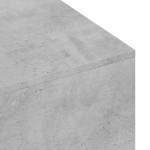 vidaXL Măsuță de cafea, gri beton, 100x49,5x31 cm, lemn prelucrat vidaXL Măsuță de cafea, gri beton, 100x49,5x31 cm, lemn prelucrat