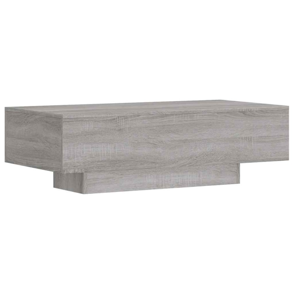vidaXL Măsuță de cafea, gri sonoma, 100x49,5x31 cm, lemn prelucrat