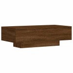 vidaXL Măsuță de cafea, stejar maro, 100x49,5x31 cm, lemn prelucrat vidaXL Măsuță de cafea, stejar maro, 100x49,5x31 cm, lemn prelucrat