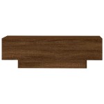 vidaXL Măsuță de cafea, stejar maro, 100x49,5x31 cm, lemn prelucrat vidaXL Măsuță de cafea, stejar maro, 100x49,5x31 cm, lemn prelucrat