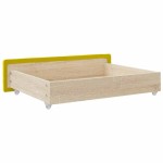 vidaXL Sertare de pat 2 buc, galben, lemn prelucrat și catifea vidaXL Sertare de pat 2 buc, galben, lemn prelucrat și catifea