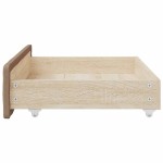 vidaXL Sertare de pat, 2 buc, capucino, lemn prelucrat/piele ecologică vidaXL Sertare de pat, 2 buc, capucino, lemn prelucrat/piele ecologică