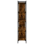 vidaXL Bibliotecă cu 5 niveluri, stejar fumuriu, 76x32x158 cm, lemn vidaXL Bibliotecă cu 5 niveluri, stejar fumuriu, 76x32x158 cm, lemn