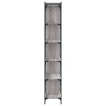 vidaXL Bibliotecă cu 6 niveluri gri sonoma 76x32x192 cm lemn compozit vidaXL Bibliotecă cu 6 niveluri gri sonoma 76x32x192 cm lemn compozit