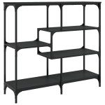 vidaXL Măsuță consolă, negru, 103x32x95 cm, lemn compozit vidaXL Măsuță consolă, negru, 103x32x95 cm, lemn compozit