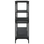 vidaXL Măsuță consolă, negru, 103x32x95 cm, lemn compozit vidaXL Măsuță consolă, negru, 103x32x95 cm, lemn compozit