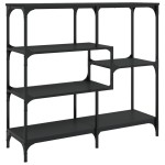 vidaXL Măsuță consolă, negru, 103x32x95 cm, lemn compozit vidaXL Măsuță consolă, negru, 103x32x95 cm, lemn compozit