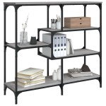 vidaXL Măsuță consolă, gri sonoma, 103x32x95 cm, lemn prelucrat vidaXL Măsuță consolă, gri sonoma, 103x32x95 cm, lemn prelucrat