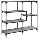 vidaXL Măsuță consolă, gri sonoma, 103x32x95 cm, lemn prelucrat vidaXL Măsuță consolă, gri sonoma, 103x32x95 cm, lemn prelucrat