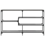 vidaXL Măsuță consolă, gri sonoma, 160x32x95 cm, lemn prelucrat vidaXL Măsuță consolă, gri sonoma, 160x32x95 cm, lemn prelucrat