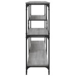 vidaXL Măsuță consolă, gri sonoma, 160x32x95 cm, lemn prelucrat vidaXL Măsuță consolă, gri sonoma, 160x32x95 cm, lemn prelucrat