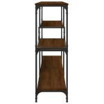 vidaXL Măsuță consolă, stejar maro, 160x32x95 cm, lemn prelucrat vidaXL Măsuță consolă, stejar maro, 160x32x95 cm, lemn prelucrat