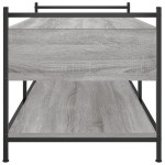 vidaXL Măsuță de cafea, gri sonoma, 99x50x50 cm, lemn compozit vidaXL Măsuță de cafea, gri sonoma, 99x50x50 cm, lemn compozit