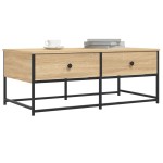 vidaXL Măsuță de cafea, stejar sonoma, 100x51x40 cm, lemn prelucrat vidaXL Măsuță de cafea, stejar sonoma, 100x51x40 cm, lemn prelucrat