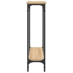 vidaXL Masă consolă, stejar sonoma, 75x22,5x75 cm, lemn prelucrat vidaXL Masă consolă, stejar sonoma, 75x22,5x75 cm, lemn prelucrat