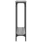 vidaXL Măsuță consolă, gri sonoma, 75x22,5x75 cm, lemn prelucrat vidaXL Măsuță consolă, gri sonoma, 75x22,5x75 cm, lemn prelucrat