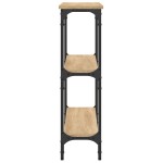 vidaXL Măsuță consolă, stejar sonoma, 100x22,5x75 cm, lemn prelucrat vidaXL Măsuță consolă, stejar sonoma, 100x22,5x75 cm, lemn prelucrat