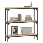 vidaXL Masă consolă, stejar sonoma, 75x22,5x75 cm, lemn prelucrat vidaXL Masă consolă, stejar sonoma, 75x22,5x75 cm, lemn prelucrat