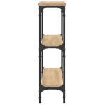 vidaXL Masă consolă, stejar sonoma, 75x22,5x75 cm, lemn prelucrat vidaXL Masă consolă, stejar sonoma, 75x22,5x75 cm, lemn prelucrat