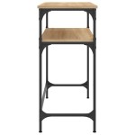 vidaXL Masă consolă, stejar sonoma, 75x35,5x75 cm, lemn prelucrat vidaXL Masă consolă, stejar sonoma, 75x35,5x75 cm, lemn prelucrat