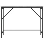 vidaXL Măsuță consolă, gri sonoma, 100x32x75 cm, lemn prelucrat vidaXL Măsuță consolă, gri sonoma, 100x32x75 cm, lemn prelucrat