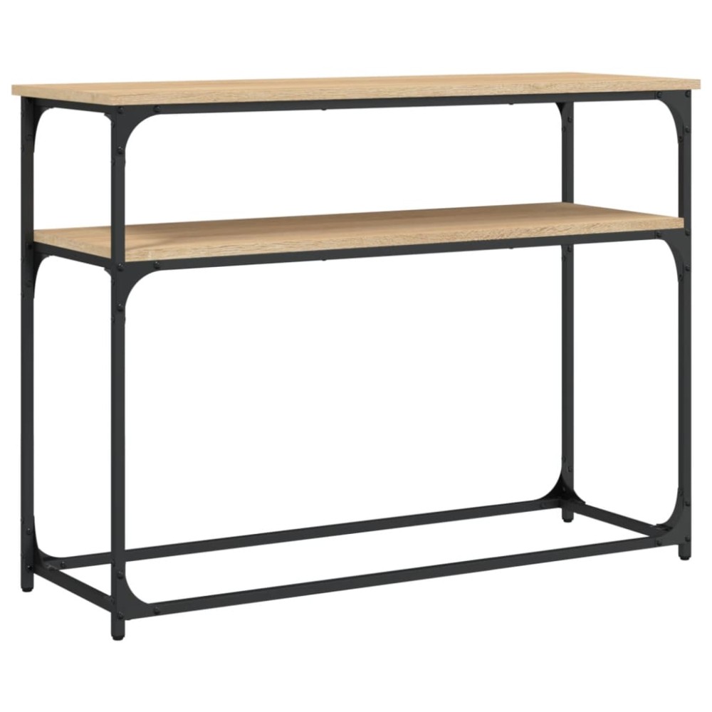 vidaXL Măsuță consolă, stejar sonoma, 100x35,5x75 cm, lemn prelucrat