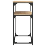 vidaXL Măsuță consolă, stejar sonoma, 100x35,5x75 cm, lemn prelucrat vidaXL Măsuță consolă, stejar sonoma, 100x35,5x75 cm, lemn prelucrat