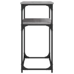 vidaXL Măsuță consolă, gri sonoma, 100x35,5x75 cm, lemn prelucrat vidaXL Măsuță consolă, gri sonoma, 100x35,5x75 cm, lemn prelucrat
