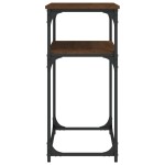 vidaXL Măsuță consolă, stejar maro, 100x35,5x75 cm, lemn prelucrat vidaXL Măsuță consolă, stejar maro, 100x35,5x75 cm, lemn prelucrat