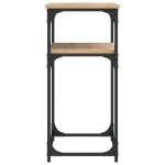 vidaXL Masă consolă, stejar sonoma, 75x35,5x75 cm, lemn prelucrat vidaXL Masă consolă, stejar sonoma, 75x35,5x75 cm, lemn prelucrat